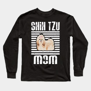 Shih Tzu Mom Proud Dogs Long Sleeve T-Shirt